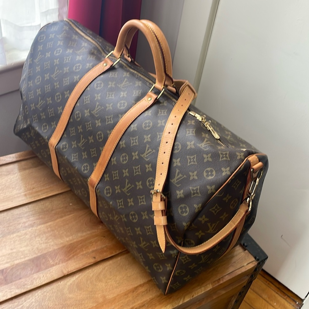 Louis Vuitton Bandouliere Keepall 60 Travel Bag - Picture 5 of 17